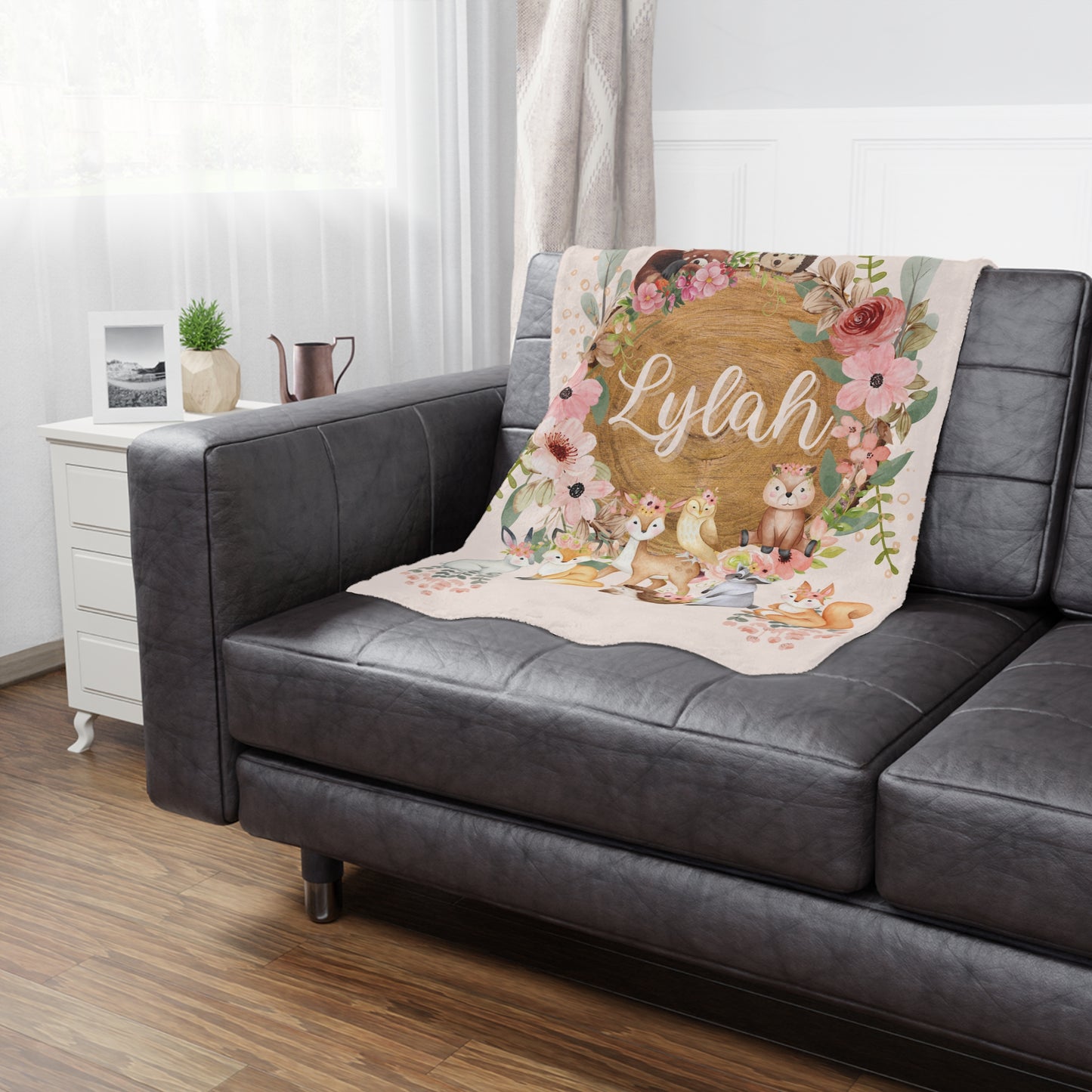 Personalized baby blanket