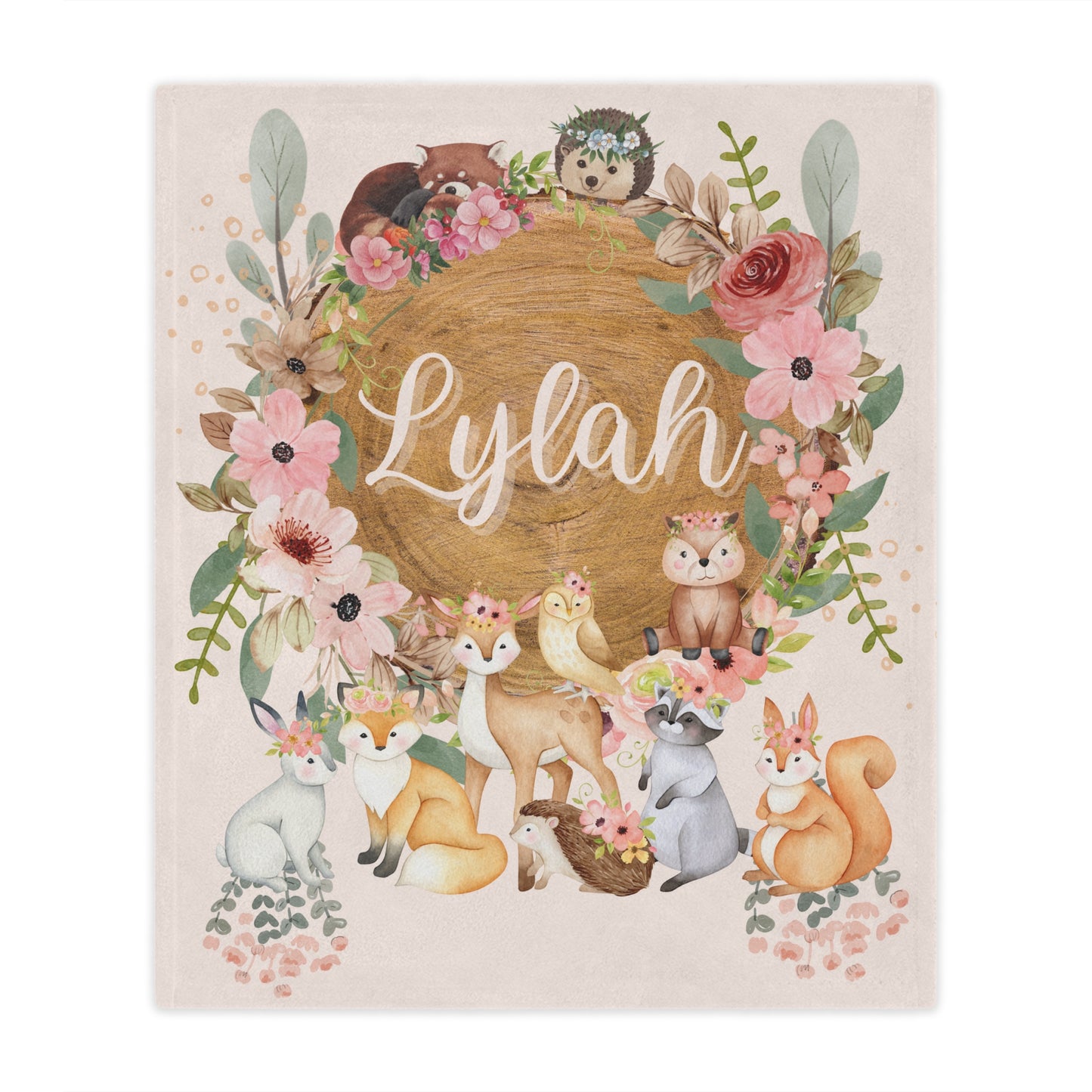 Personalized baby blanket