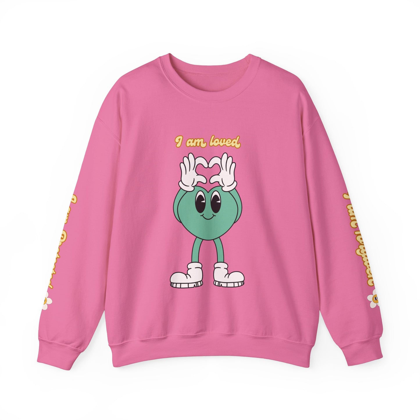 I am Loved, Unisex Heavy Blend™ Crewneck Sweatshirt