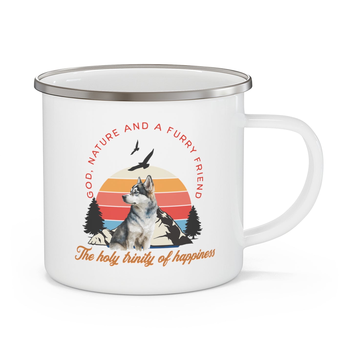 Enamel Camping Mug