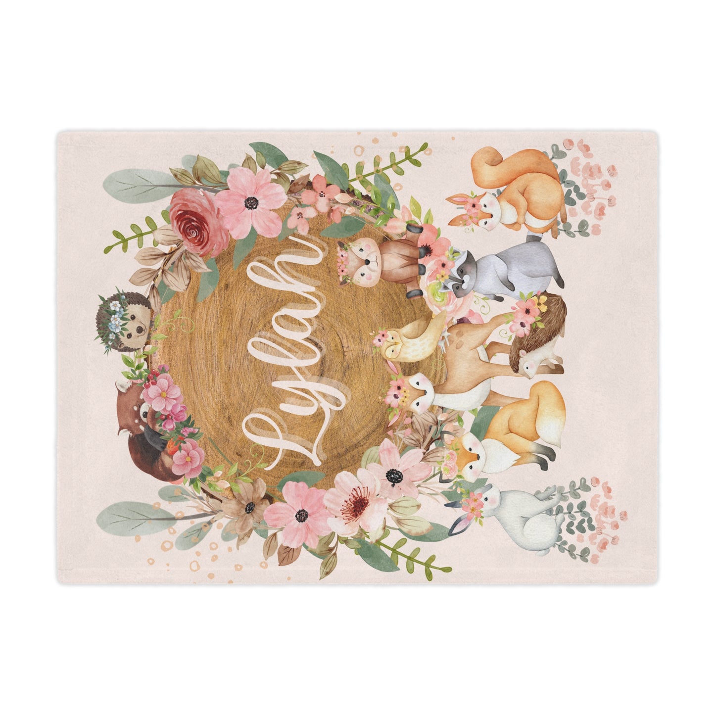 Personalized baby blanket