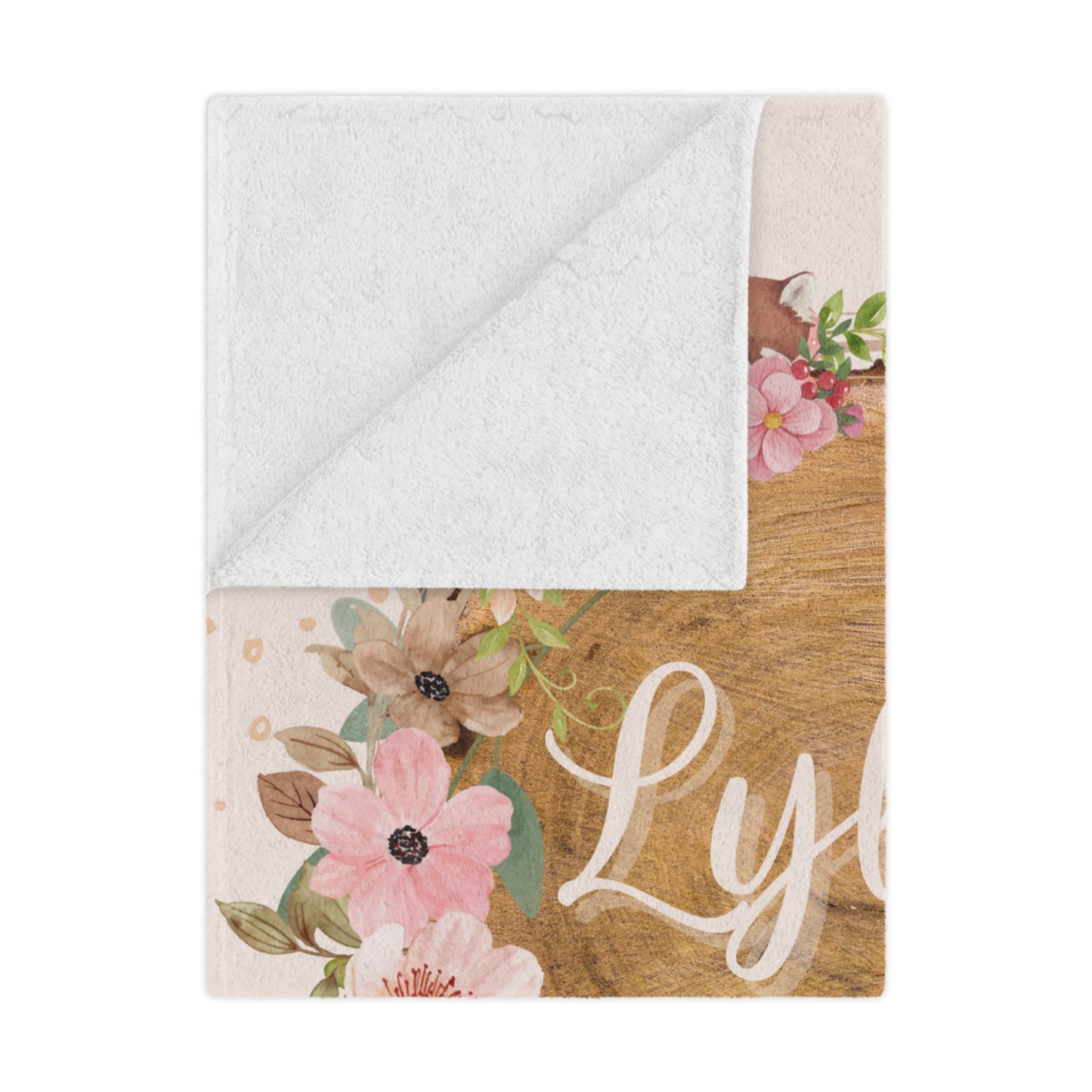 Personalized baby blanket