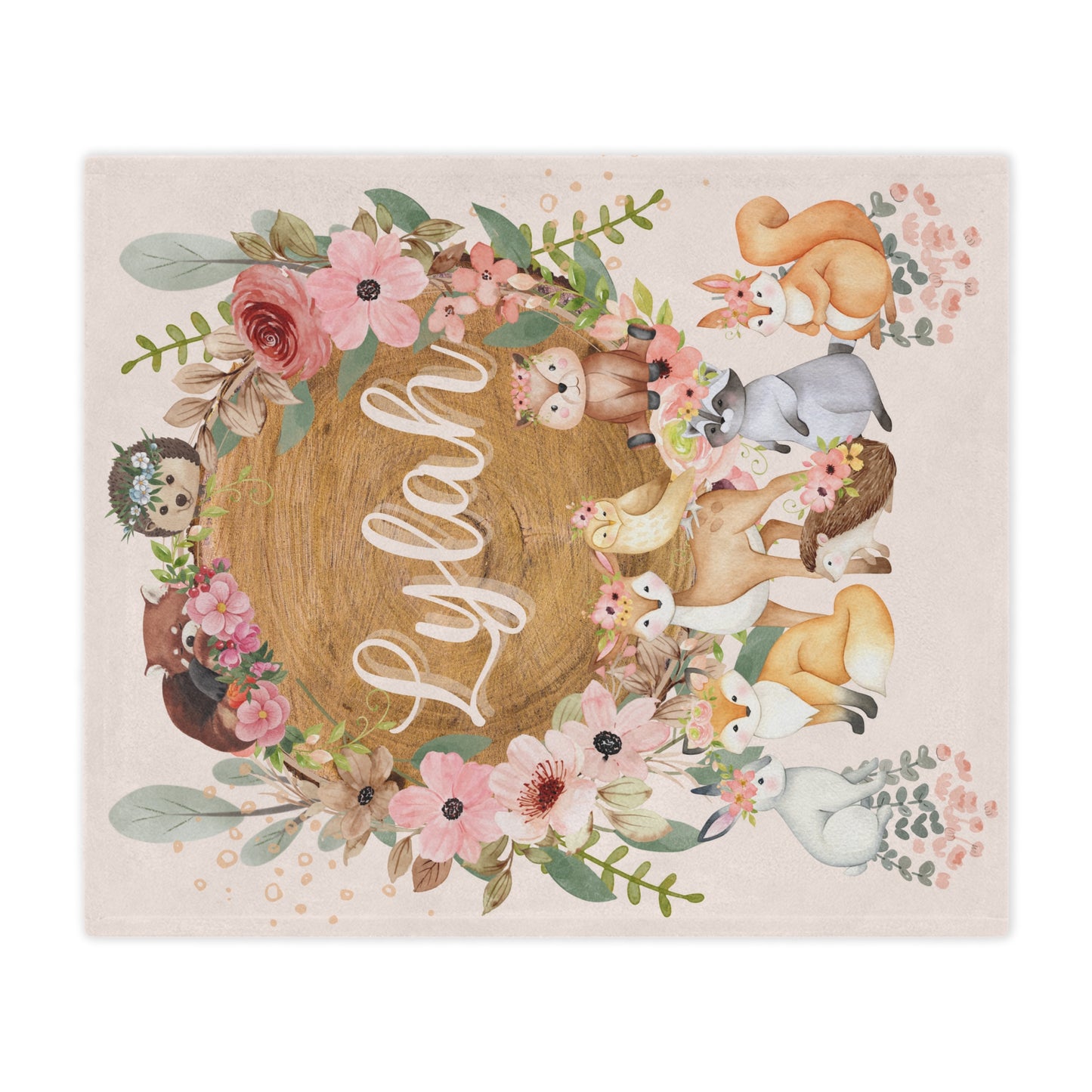 Personalized baby blanket