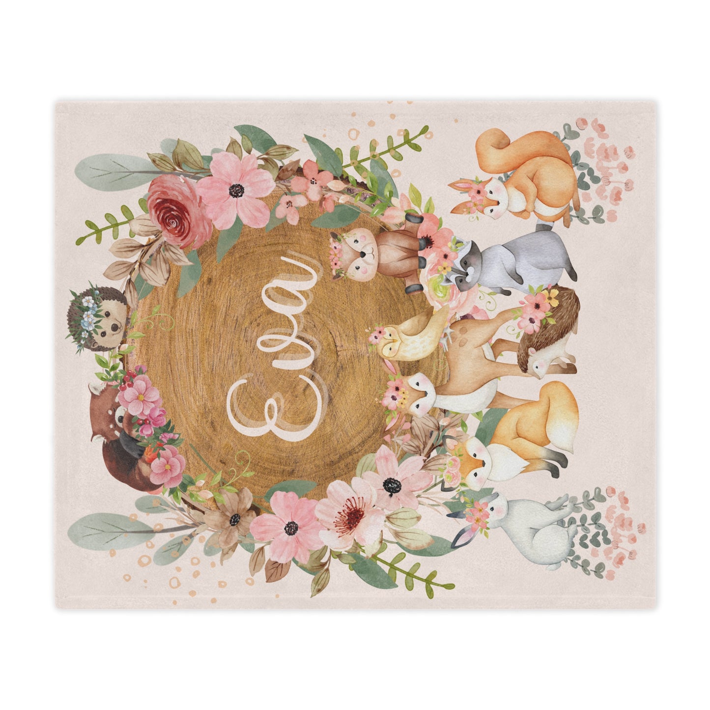 Personalized baby blanket