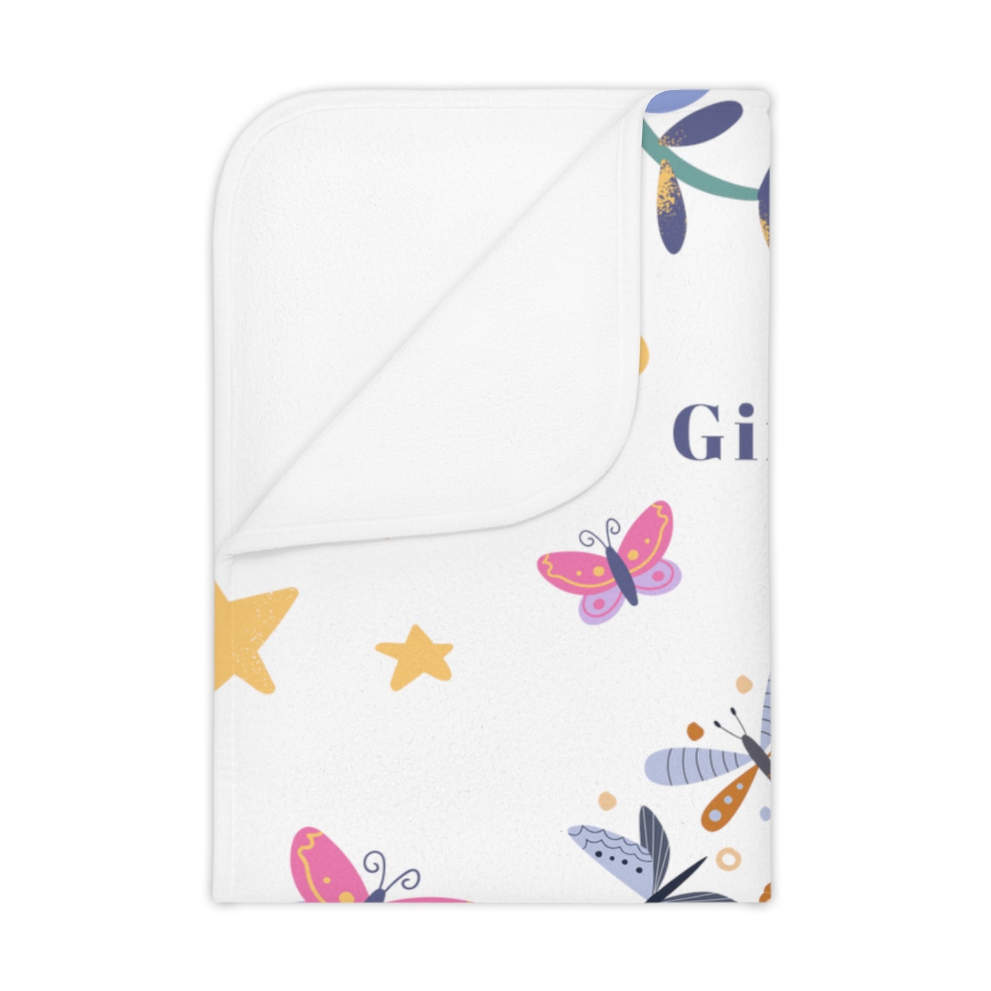 Personalize birthday blanket for toddlers