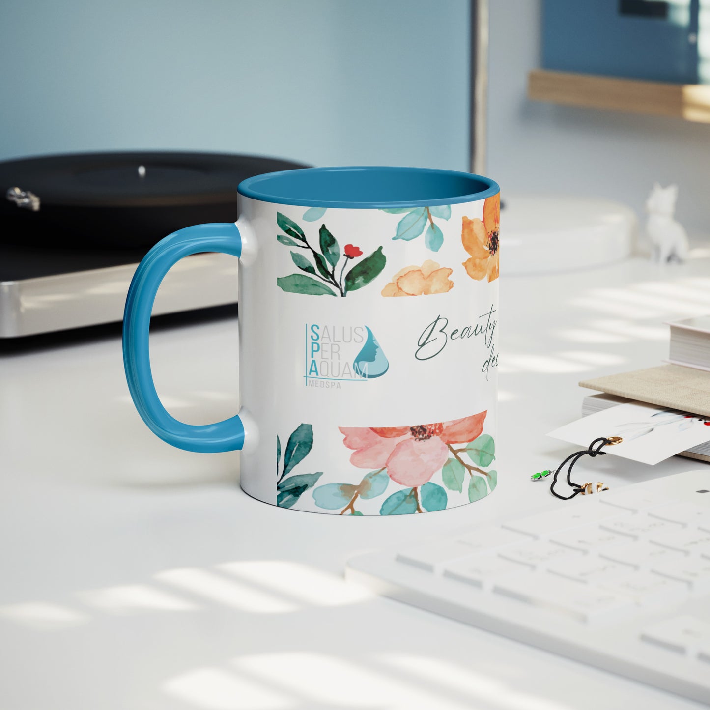 Beauty Begins The Moment you Decide to Be Yourself (Personalized Mug)