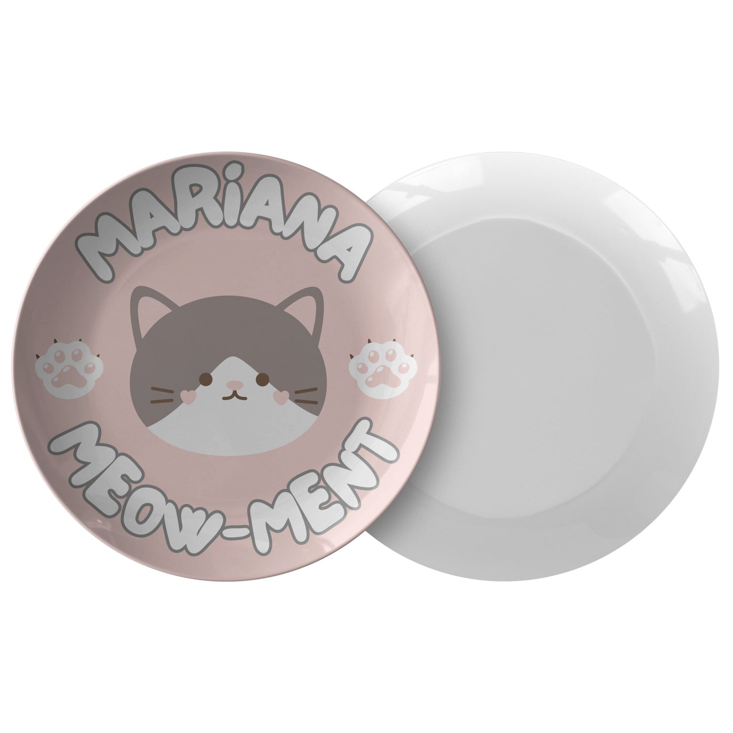Mariana Personalized Cat Plate