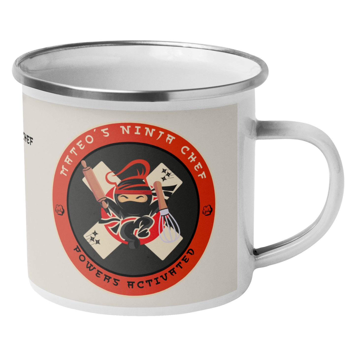 Mateo Ninja, Personalized Camping Mug