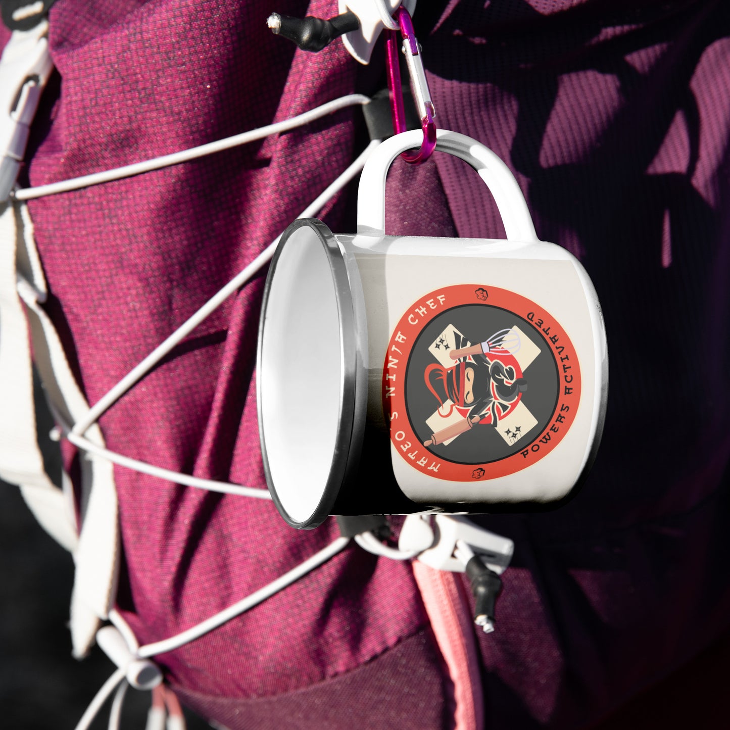 Mateo Ninja, Personalized Camping Mug