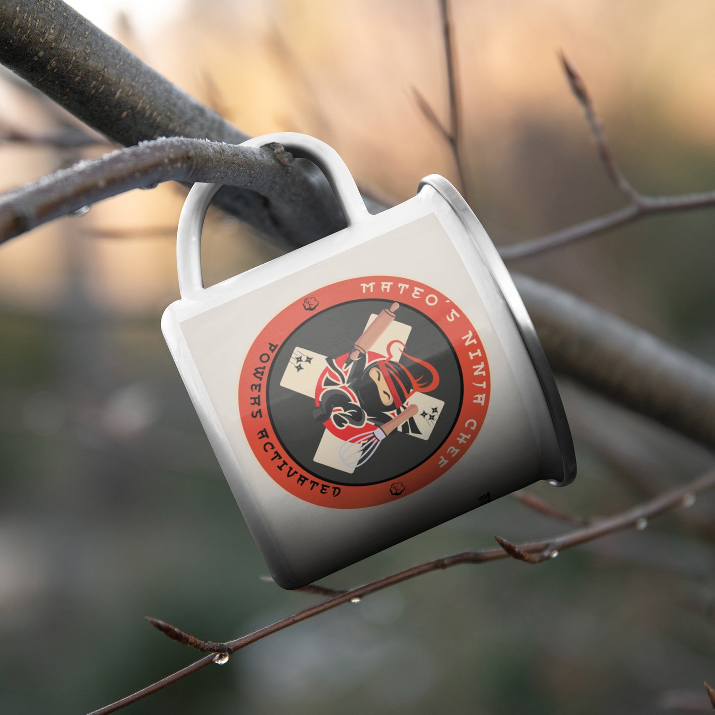 Mateo Ninja, Personalized Camping Mug