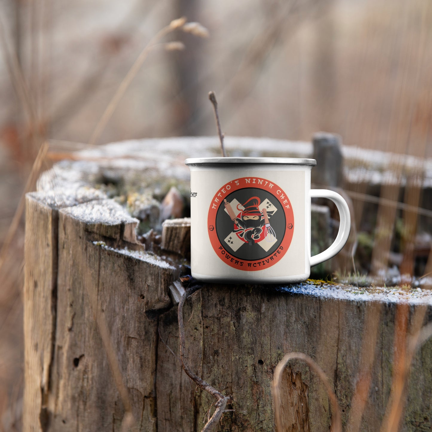 Mateo Ninja, Personalized Camping Mug