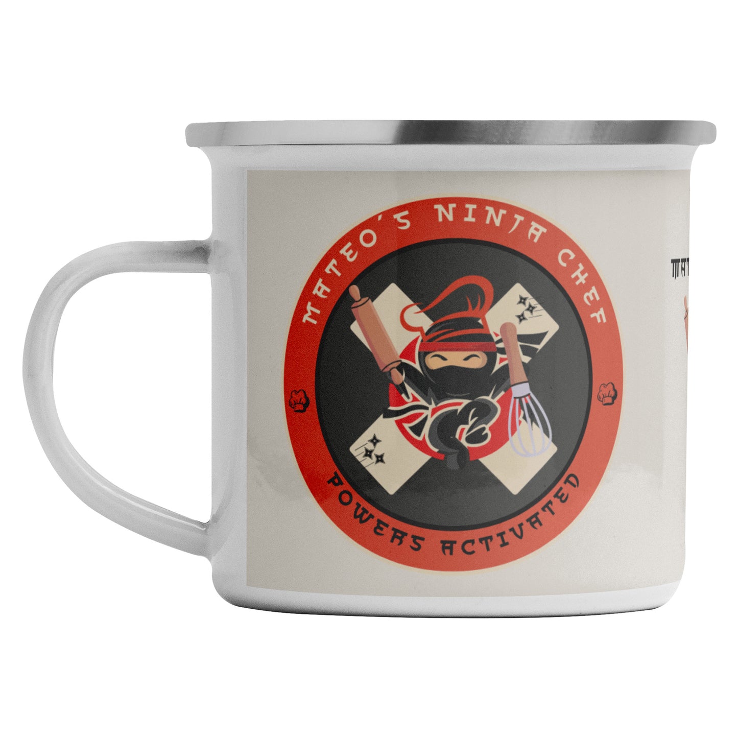 Mateo Ninja, Personalized Camping Mug