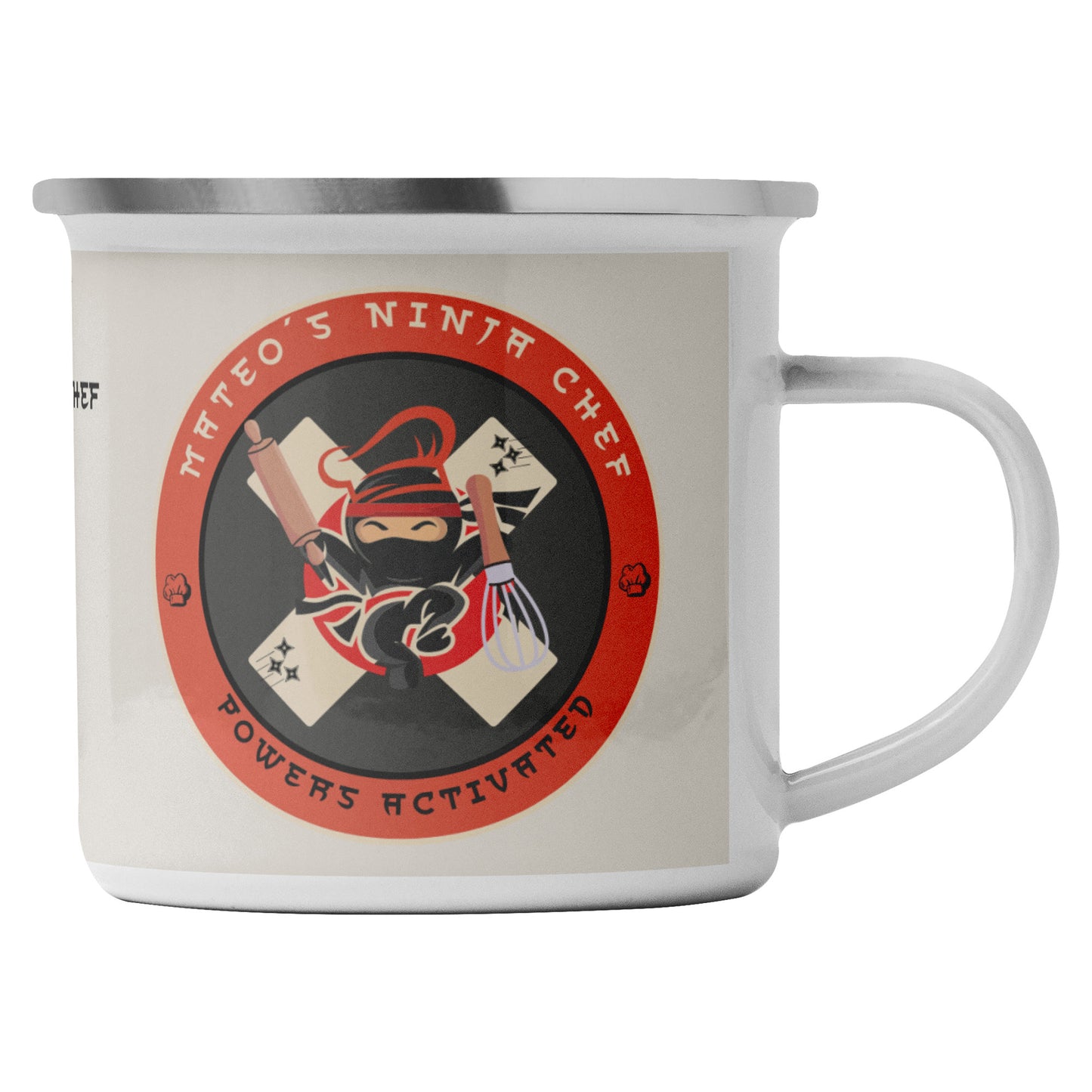 Mateo Ninja, Personalized Camping Mug