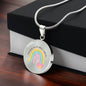 Somewhere over the Rainbow-angels Fly - Gift Necklace For Mom, Wife, daughter, Girlfriend, Grandma