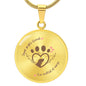 Some Angels choose Fur Instead of wings Gift Necklace for Mom,Wife, Daughter, Gradma,