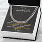 Collar para hombre | Regalo para nieto | Regalo de graduación