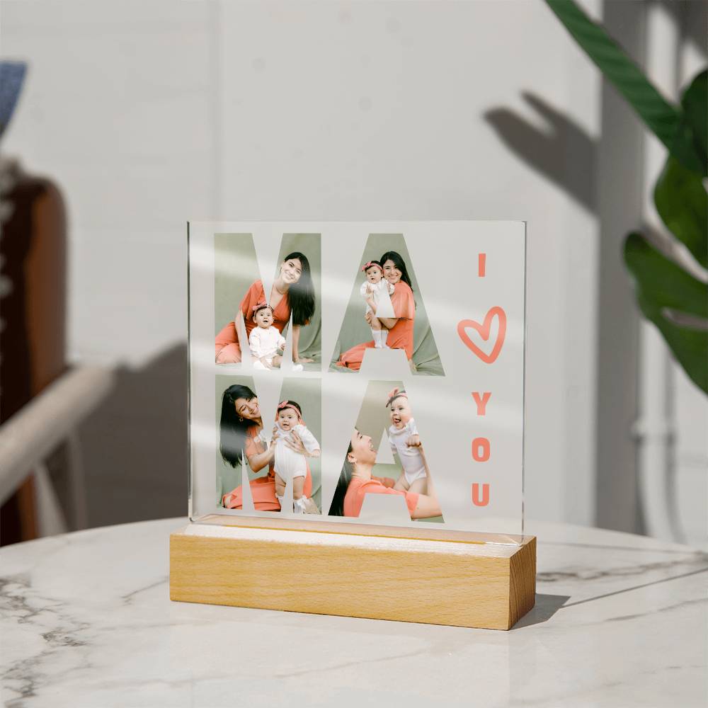 Mama Photo Personalized Acrylic