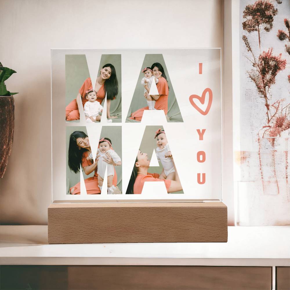 Mama Photo Personalized Acrylic
