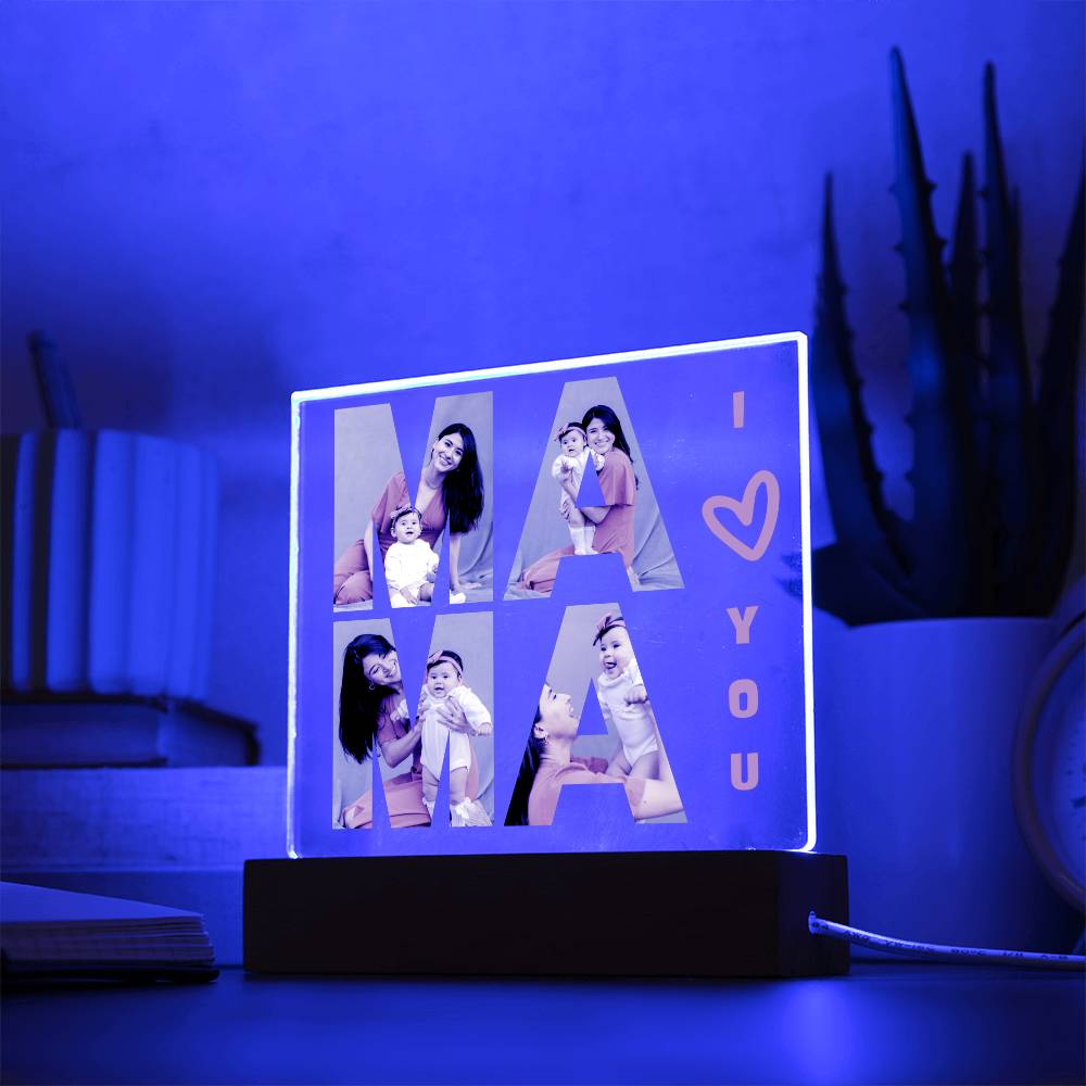 Mama Photo Personalized Acrylic