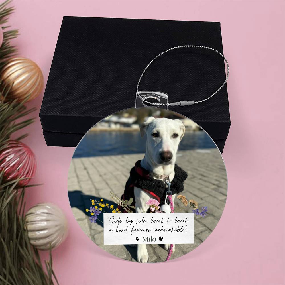 Side By Side, Dog Ornament