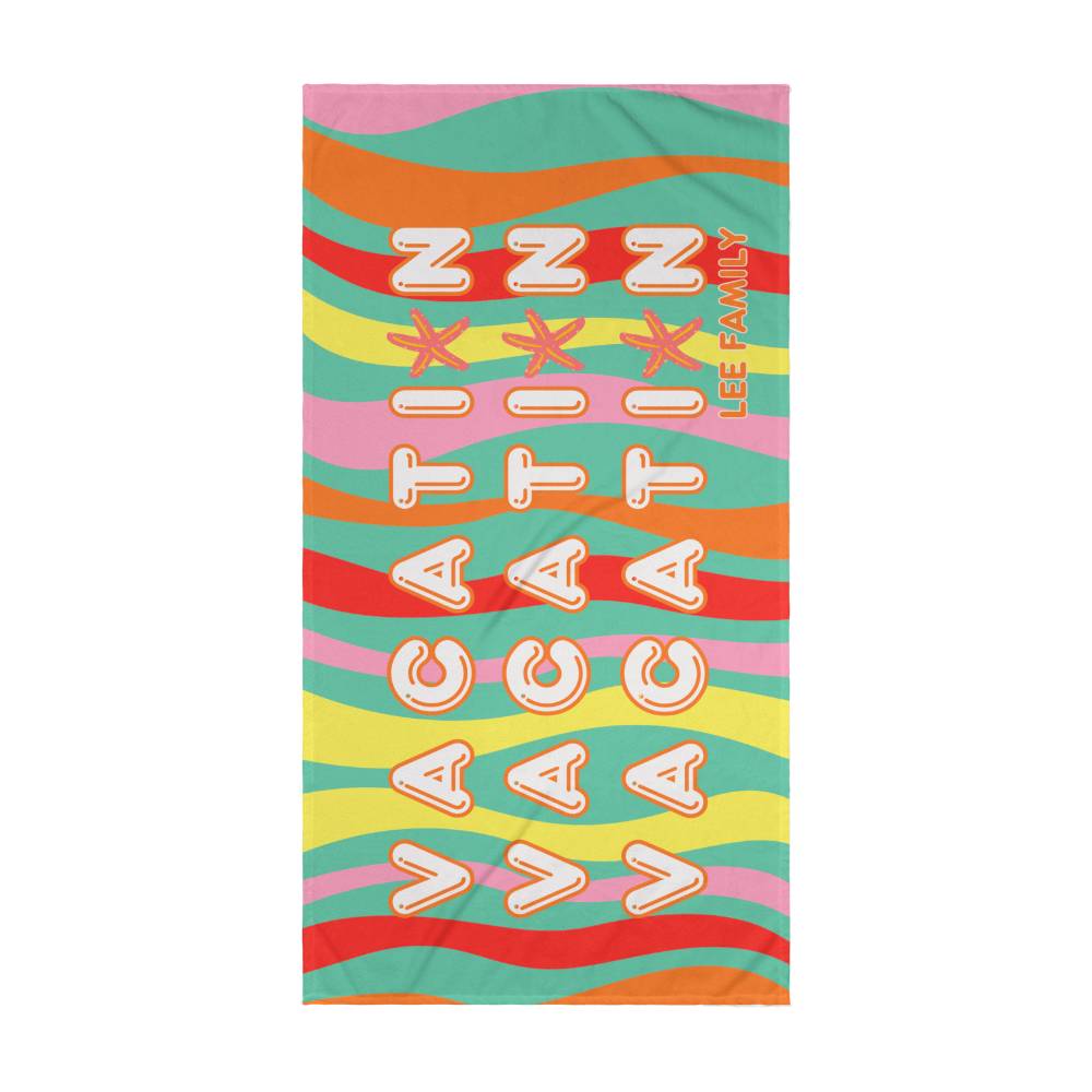Vacation Beach Towel