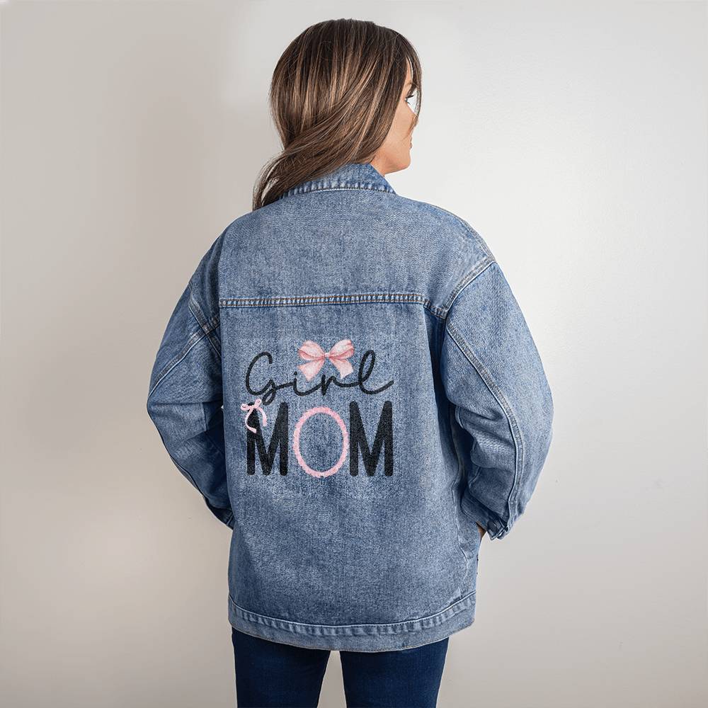 Girl Mom Denim Jacket