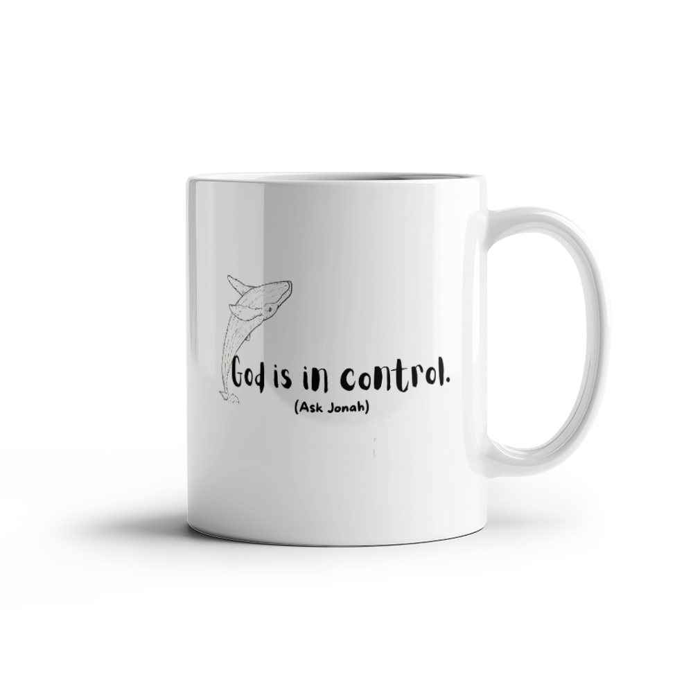 God is in Control Mug