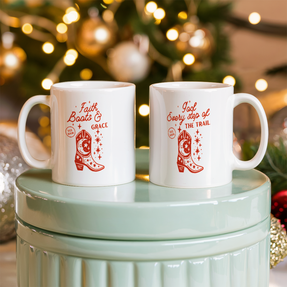 Faith Boots & grace Mug