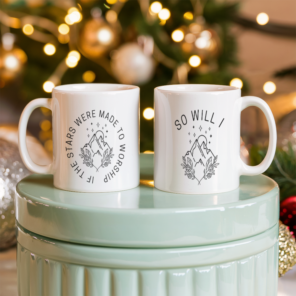 If The Stars Were Made to Worship Mug