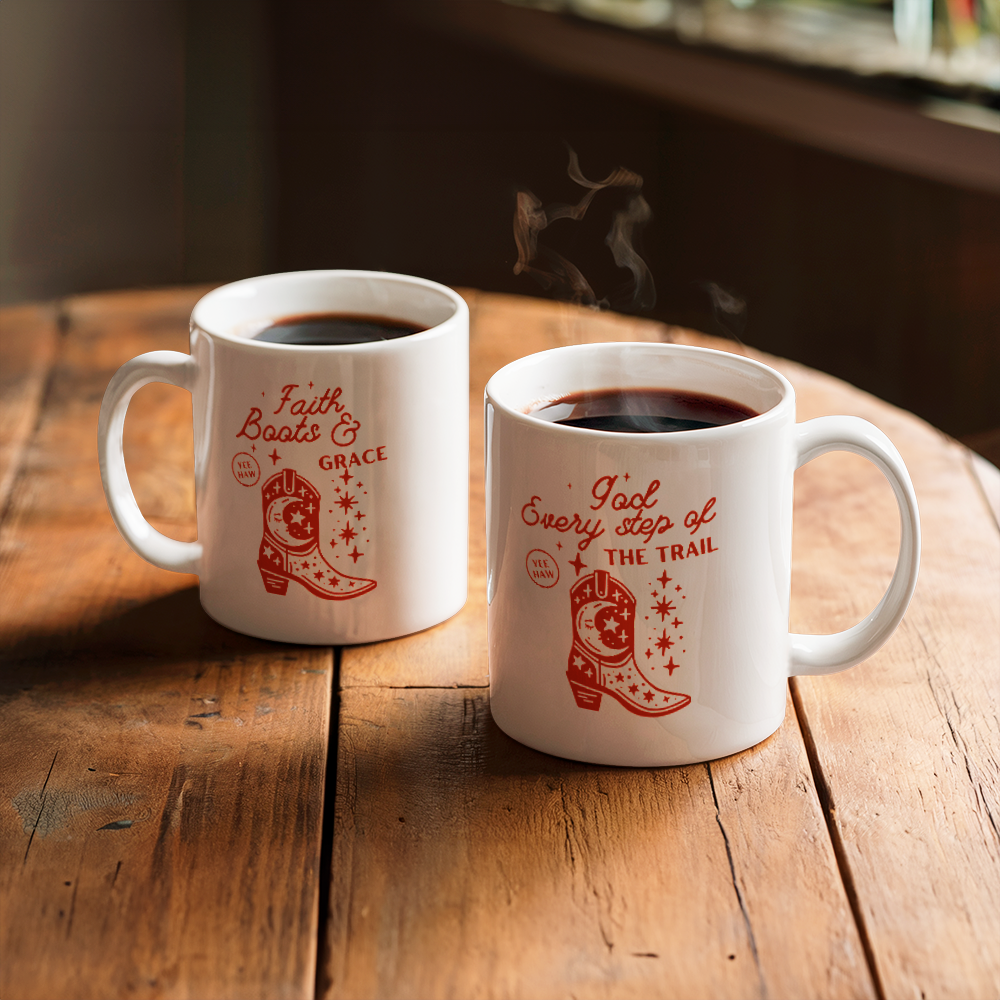 Faith Boots & grace Mug