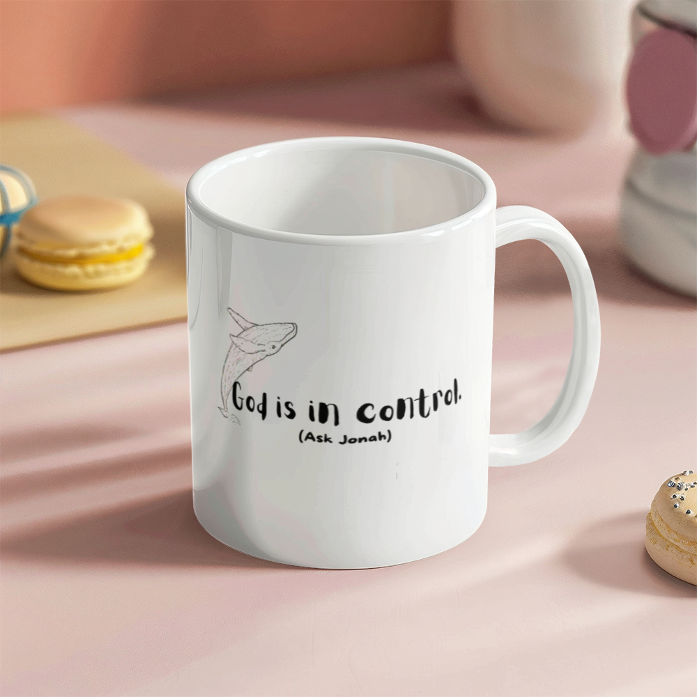 God is in Control Mug