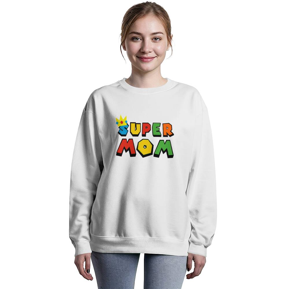Super Mom, family unisex crewneck