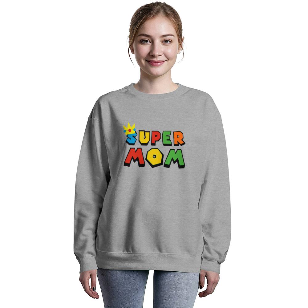 Super Mom, family unisex crewneck