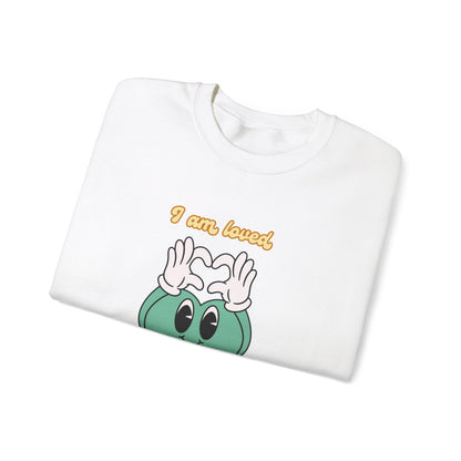 I am Loved, Unisex Heavy Blend™ Crewneck Sweatshirt