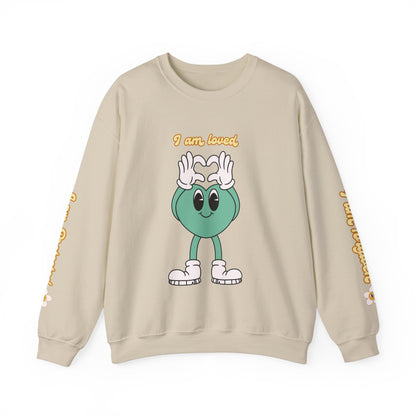 I am Loved, Unisex Heavy Blend™ Crewneck Sweatshirt