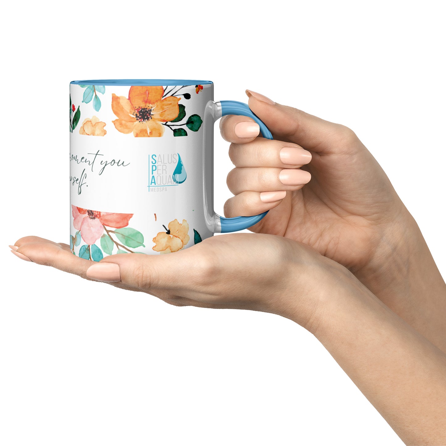 Beauty Begins The Moment you Decide to Be Yourself (Personalized Mug)