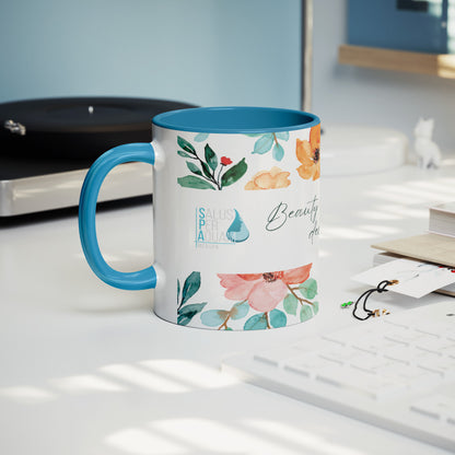 Beauty Begins The Moment you Decide to Be Yourself (Personalized Mug)