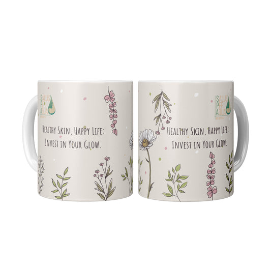 Healthy Skin Happy life (Personalized Mug)