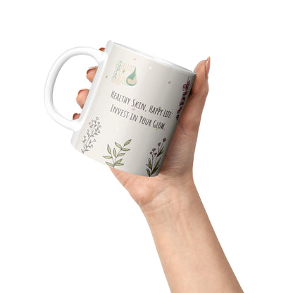 Healthy Skin Happy life (Personalized Mug)