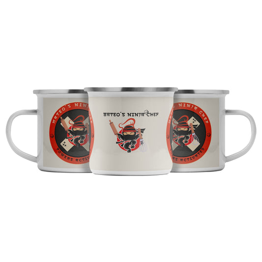 Mateo Ninja, Personalized Camping Mug
