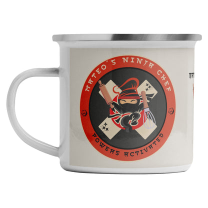 Mateo Ninja, Personalized Camping Mug