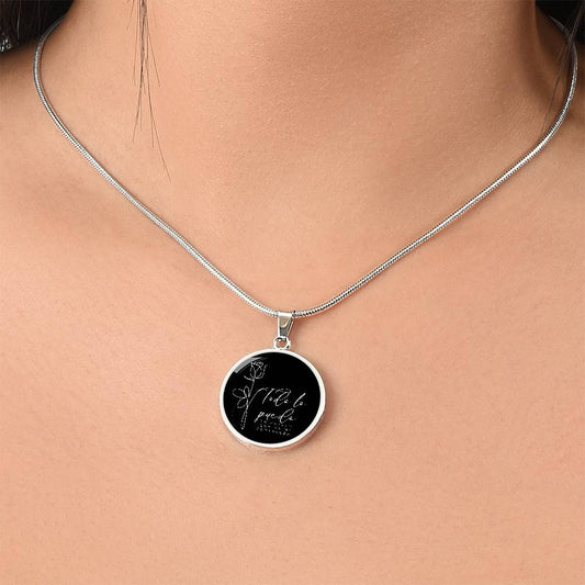 Todo lo puedo en Cristo que es mi Fortaleza necklace gift for Mom, daughter, wife, Grandma