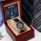 Dad, My hero Men's Openwork Watch