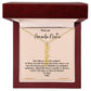 Vertical Name Necklace for Granddaughter!  Perfect gift for sister, friend, grandma, grandkids, wife, girlfriend
