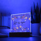 He is Risen Acrylic Plaque