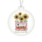 Trust God not your Vibes Christmas Ornament