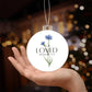 I am loved Christmas Ornament