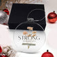 I am Strong, Christian Christmas Ornament