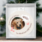 If love could have save you.. Dog ornament