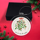 Let's be under the Mistletoe Ornament